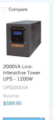 Ups 1200VA(Socomec)Gaming